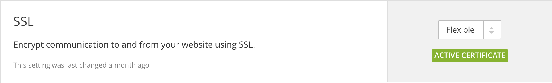 Kích hoạt chứng chỉ SSL miễn phí của Cloudflare