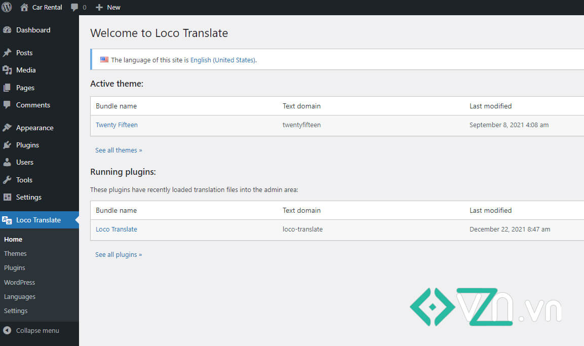 Dịch plugin, theme Wordpress bằng Plugin Loco Translate