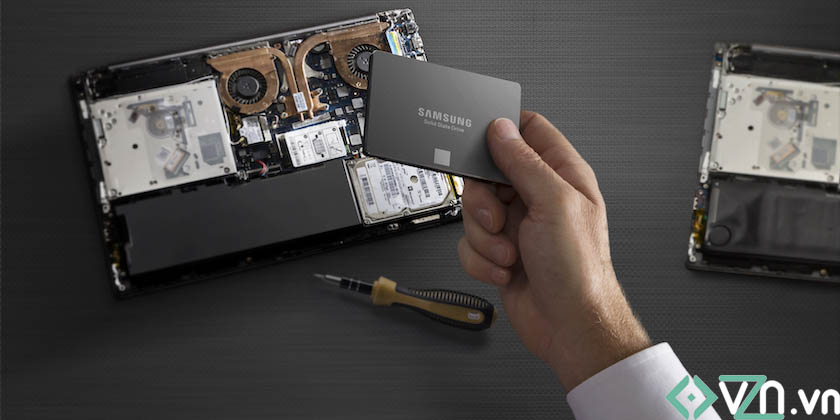 Nâng cấp ổ cứng SSD - khắc phục ổ C bị đầy