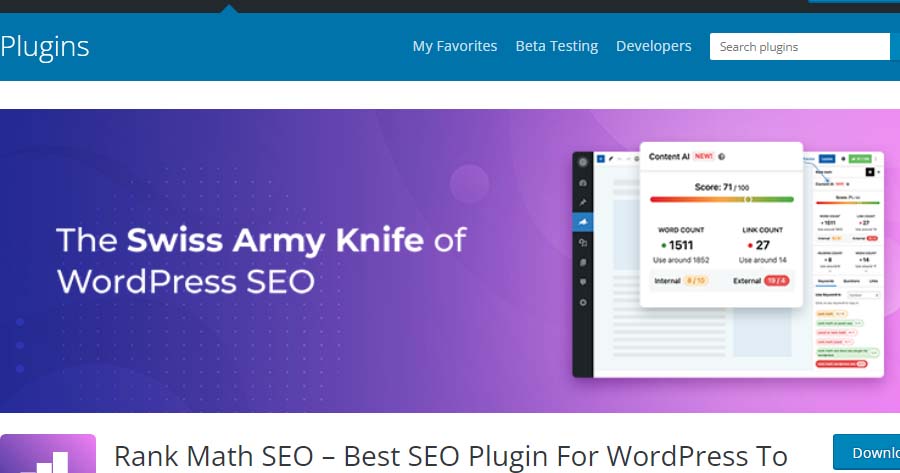 Plugin SEO hỗ trợ SEO cho Wordpress tốt nhất